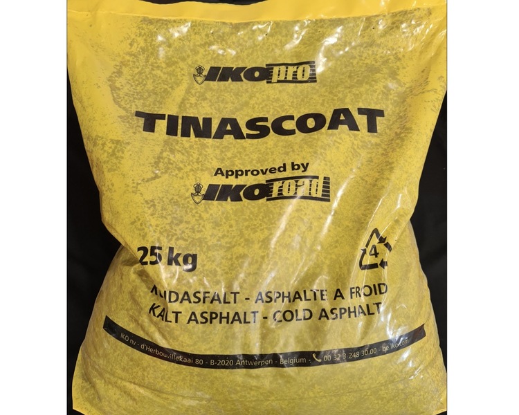IKO TINASCOAT Asphalt Patching Compound – 25 kg bag