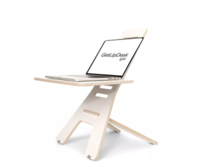 GetUpDesk Light adjustable portable desk for standing work