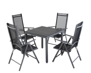 Garden furniture set IBIZA table + 4 chairs