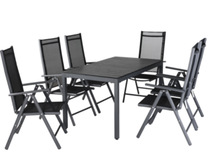 Garden furniture set IBIZA table + 6 chairs
