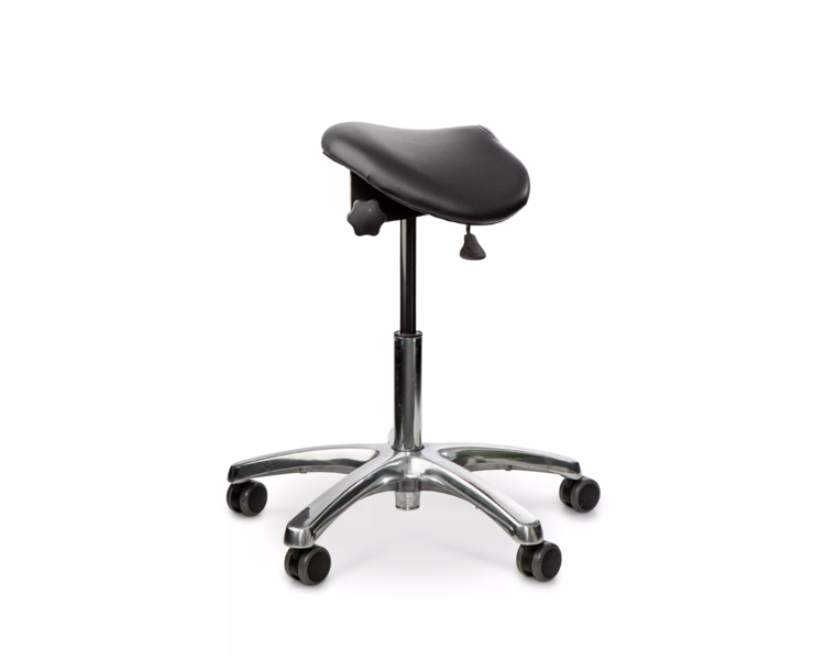 Saddle chair Matti with swing mechanism