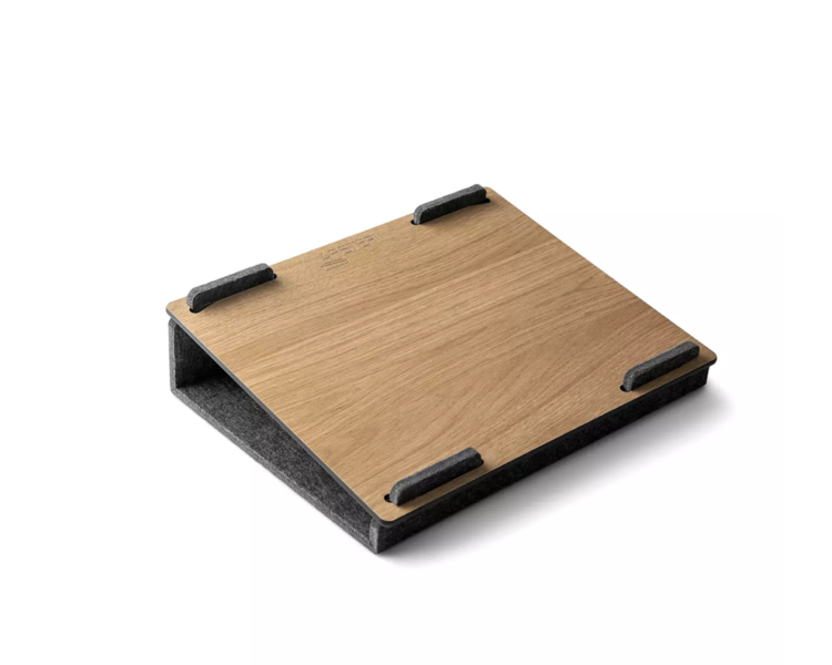 Läpsteri laptop stand, oak veneer