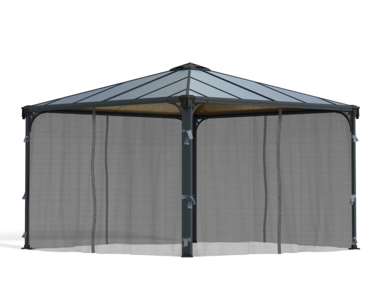 Insect curtain set Palram-Canopia for the Palermo pavilion