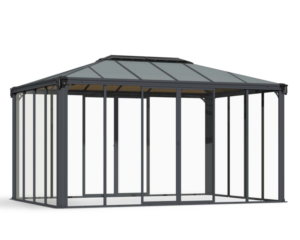 Pavilion with door Palram 4300, 295×430m, gray