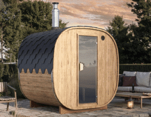 “2m” SQR2 Cube barrel sauna for 4 persons