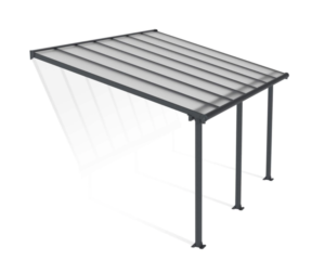 Terrace canopy Palram-Canopia Olympia, 3×5.46m, grey/clear