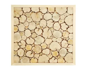 Juniper panel 50×50 cm with frame