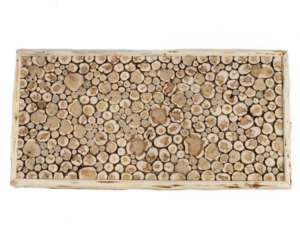 Juniper panel with 52×102 cm juniper frame