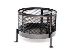 Fire pit with net