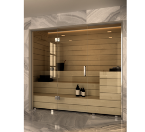 Sauna glass wall VETRO S47