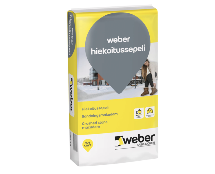 Gritting Gravel Weber Crushed 3-6mm 20kg