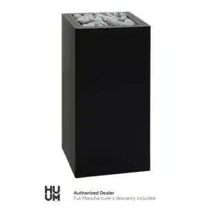 Electric heater HUUM CORE Black, 6 kW