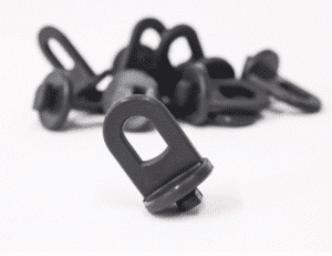 Hanging hooks, plastic 10 pcs