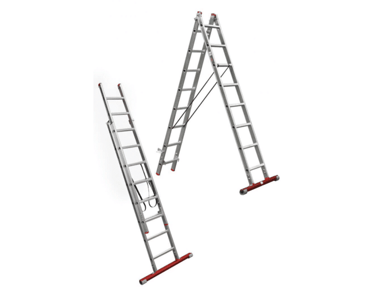 2-section combination ladders