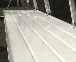 Wall shelf for ACD greenhouse models 225×52 cm