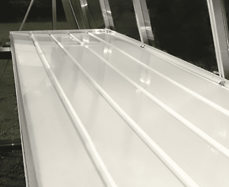 Wall shelf for ACD greenhouse models 225×52 cm