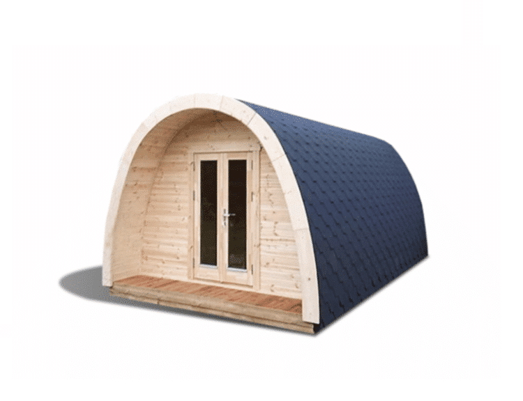 Insulated camping Pod 3 m x 4.8 m
