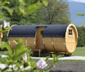 Camping Barrel side entry 2.4 x 4.8 m