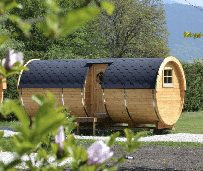 Camping Barrel side entry 2.4 x 4.8 m