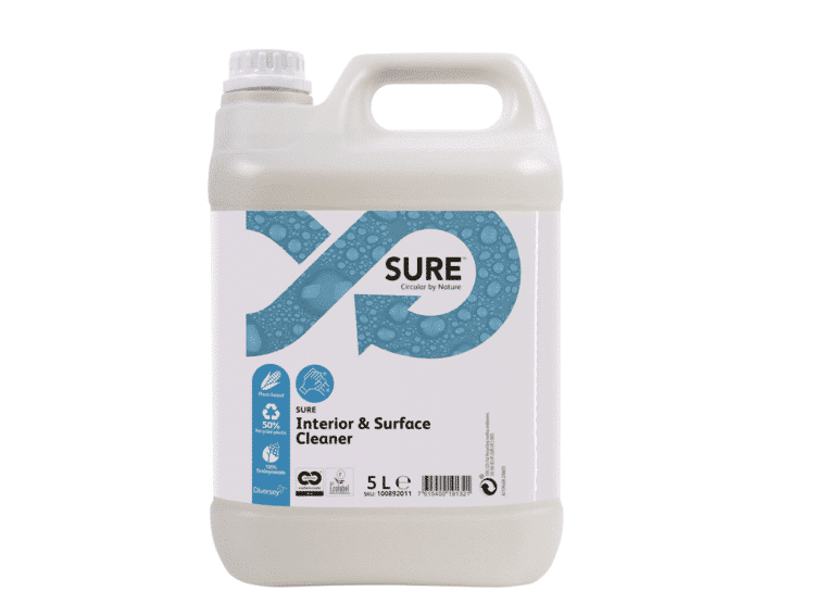SURE Interior & Surface Cleaner 2x5L – Plant based multi purpose cleaner