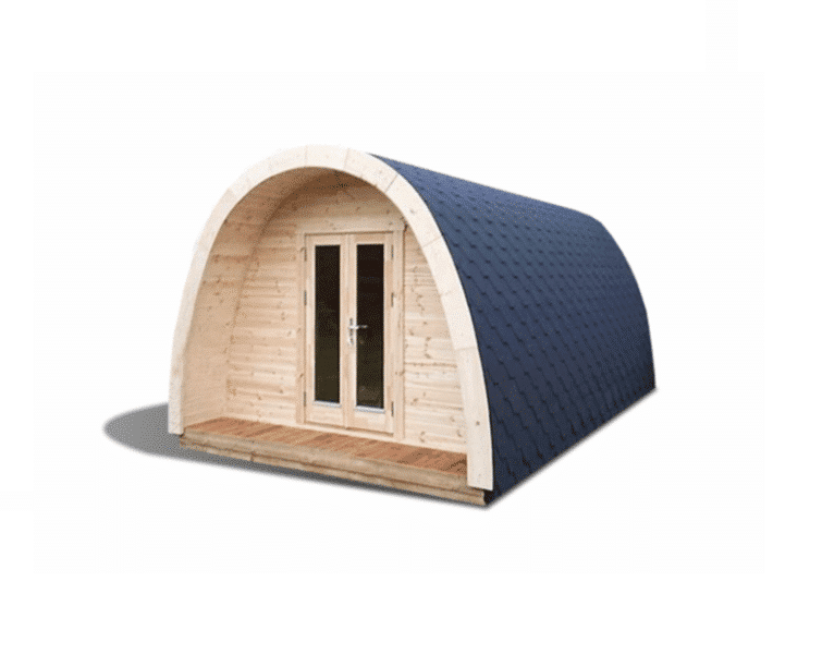 Insulated camping Pod 3 m x 5.9 m