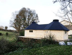 Camping grill cabin 9.2 m² + 9.2 m²