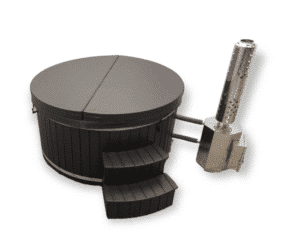 Hot tub 1,80/2,0 with 40 kw outside heater