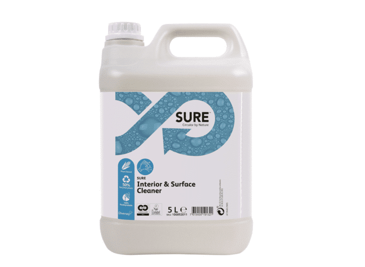SURE Interior & Surface Cleaner 2x5L – Plant based multi purpose cleaner
