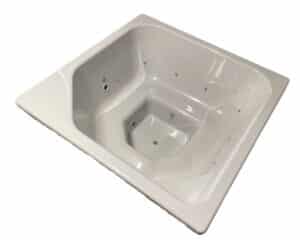 2.05×2.05m terrace set with fiberglass liner and external stove