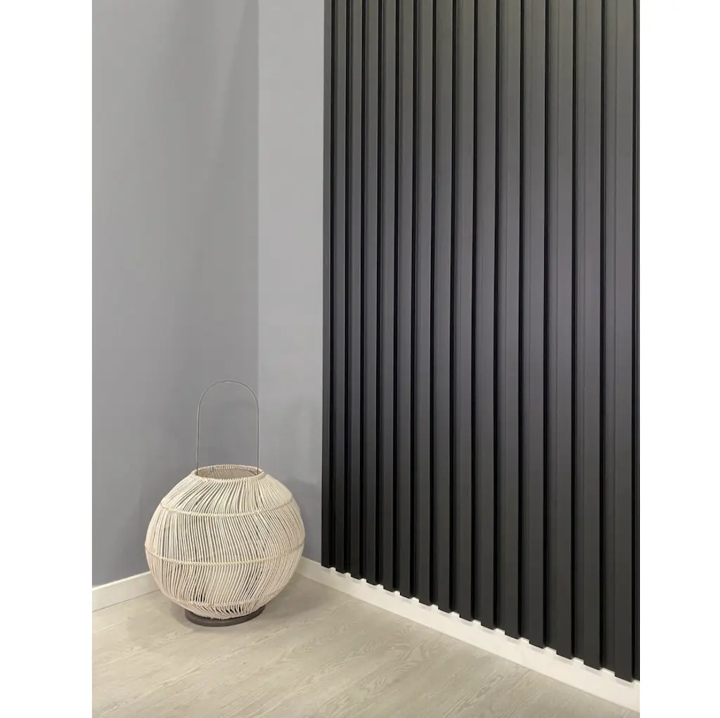 3D wall panel Järnvik 7401 Nox 122x21x2600 mm