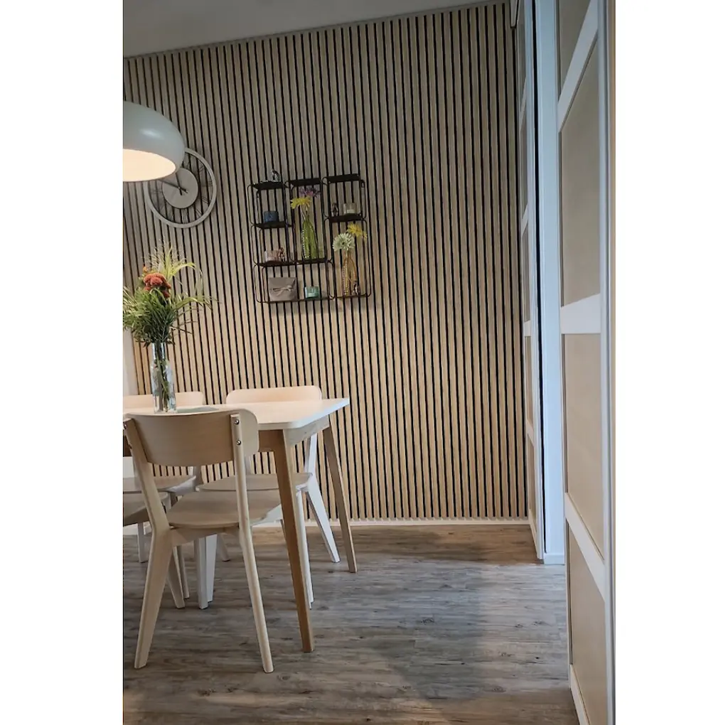 Acoustic wall panel Järnvik 5100 Serenus 600x24x2440 mm