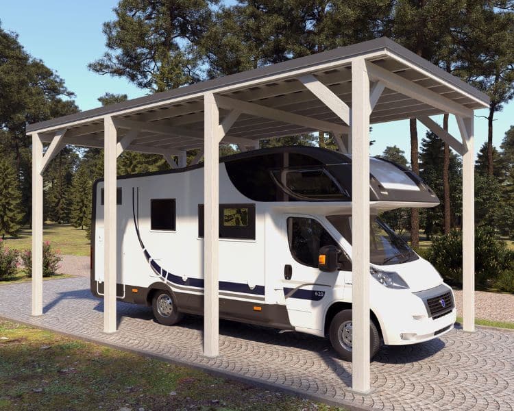 Carport “Connor” 28m² for a motorhome