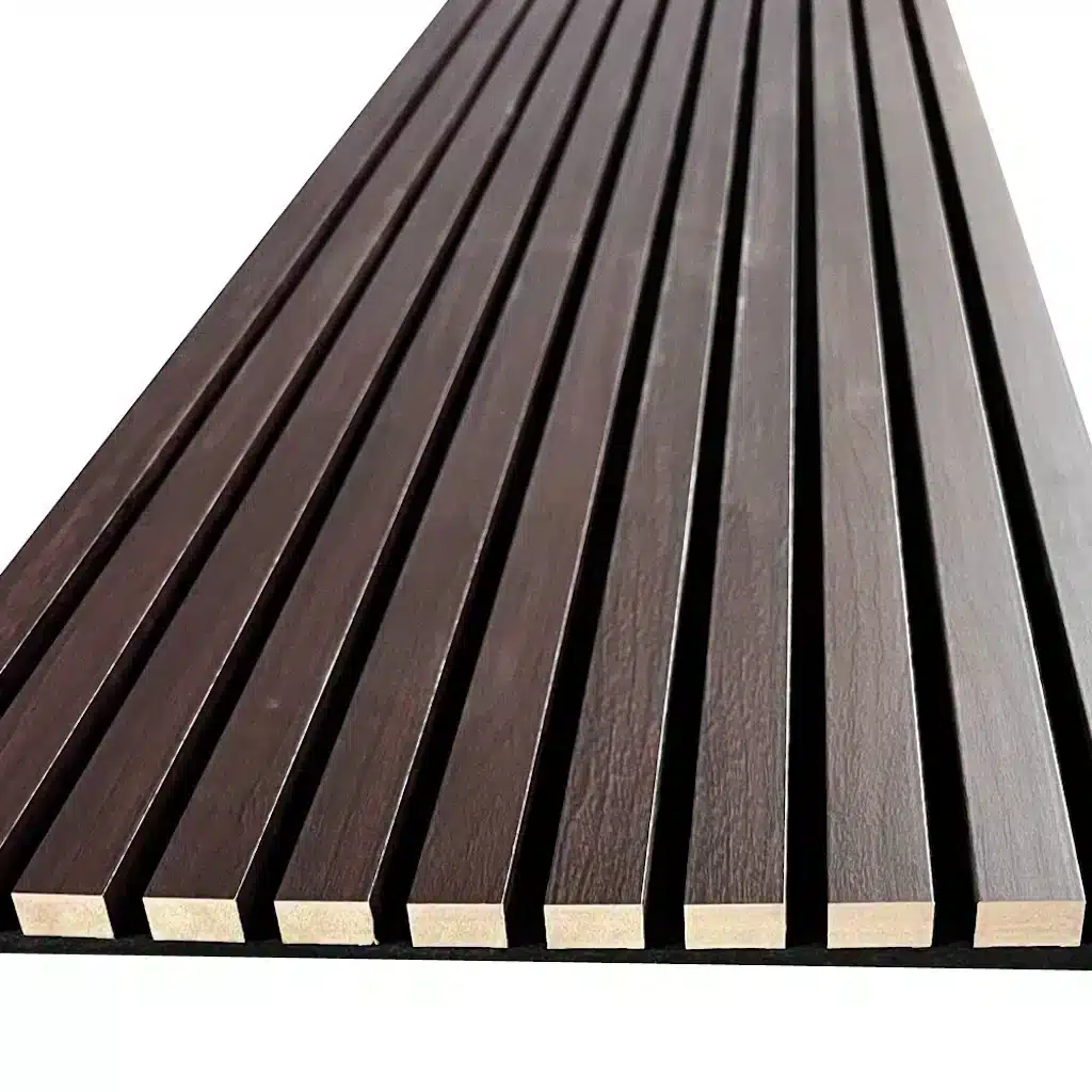 Acoustic wall panel Järnvik 5100 Walnus 600x24x2440 mm