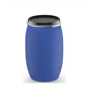Plastic barrel with lid 120 L