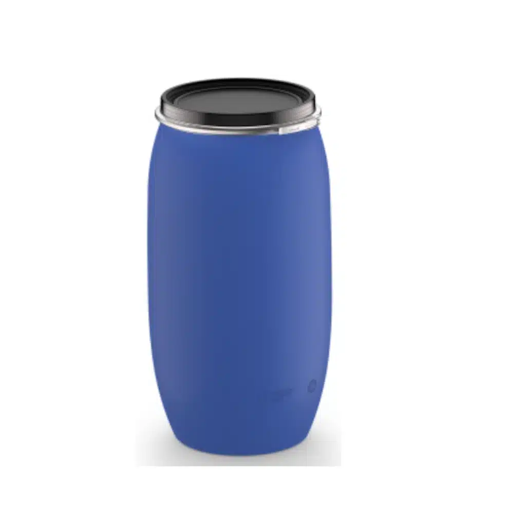 Plastic barrel with lid 150 L