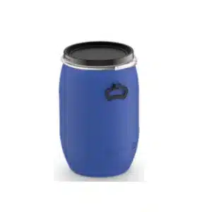 Plastic barrel with lid 60 L