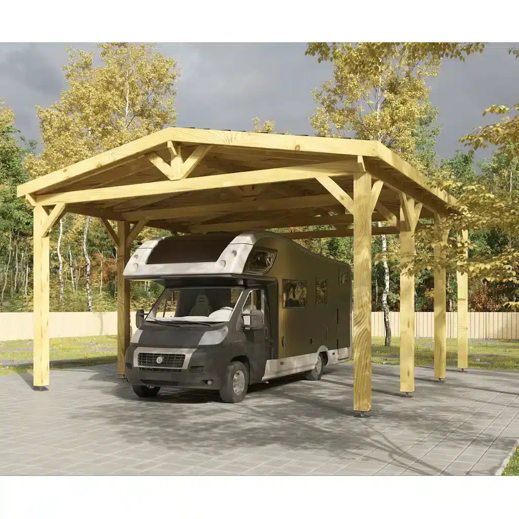 Carport for camping car (7 m x 6 m x 4 m )