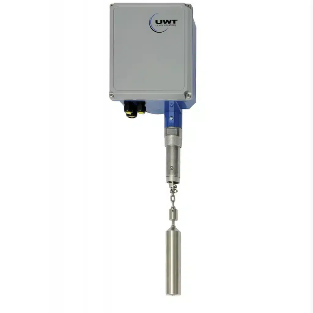 NB 4200 continuous level measurement, 230AC, MAX +80C, 4-20MA, 15M range, PVC sensor weight