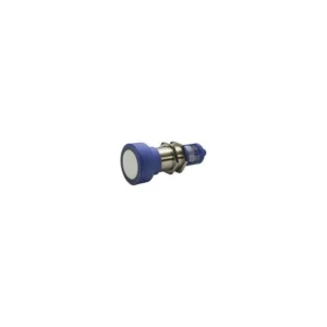 MIC+340/DIU/TC ultrasonic sensor, 9-30DC, M30, with display 350-5000MM, PNP + 0-10V/4-20MA, M12 plug, IP67