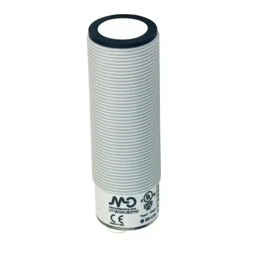 UT1B/G2-0ESY ultrasonic sensor, 10-30DC, M30, 250-3500MM, 4-20MA, M12, IP67