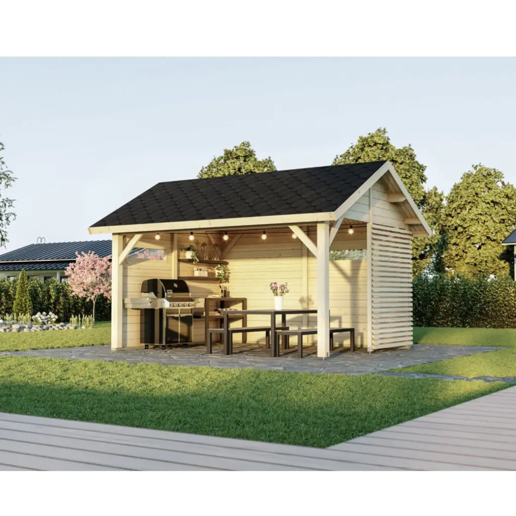 Grillikatos Lillevilla Kielo – 12 m² / 40 mm