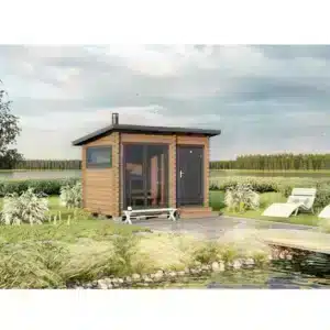Lillevilla Sauna Kallavesi – 6,6m² / 44mm