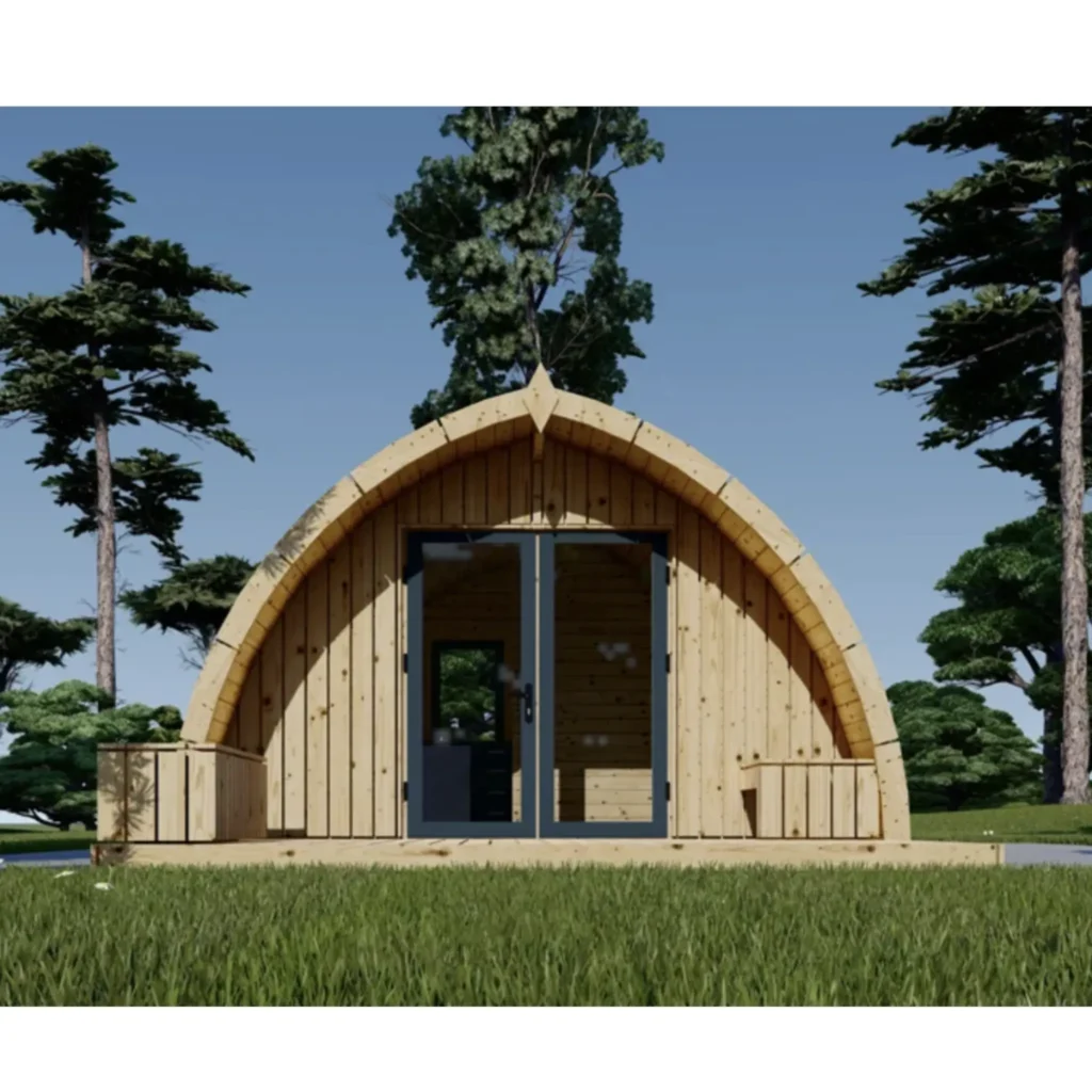 Puutarhamökki BRETA (44 mm), 4×6 m, 24 m²