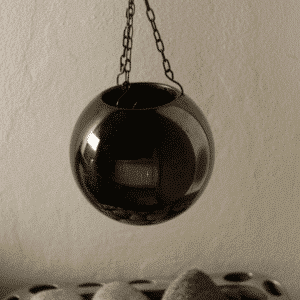 Saunapallo saunaball shiny black