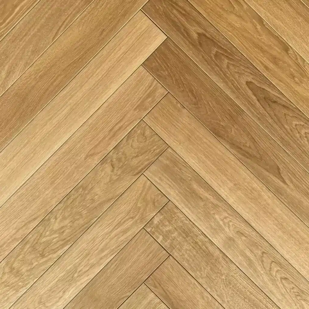 Woodengold oak herringbone T&G natur (70×490 mm)